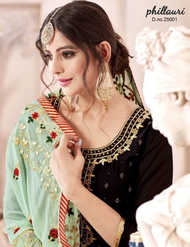 Phillauri Vol 12 By Kesari Export 25001 Series Heavy Modal Silk Salwar Kameez Catlog Wholesale Deale...