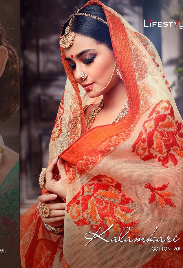 Lifestyle Kalamkari Cotton Vol 7 Whosale Supplier All Over India