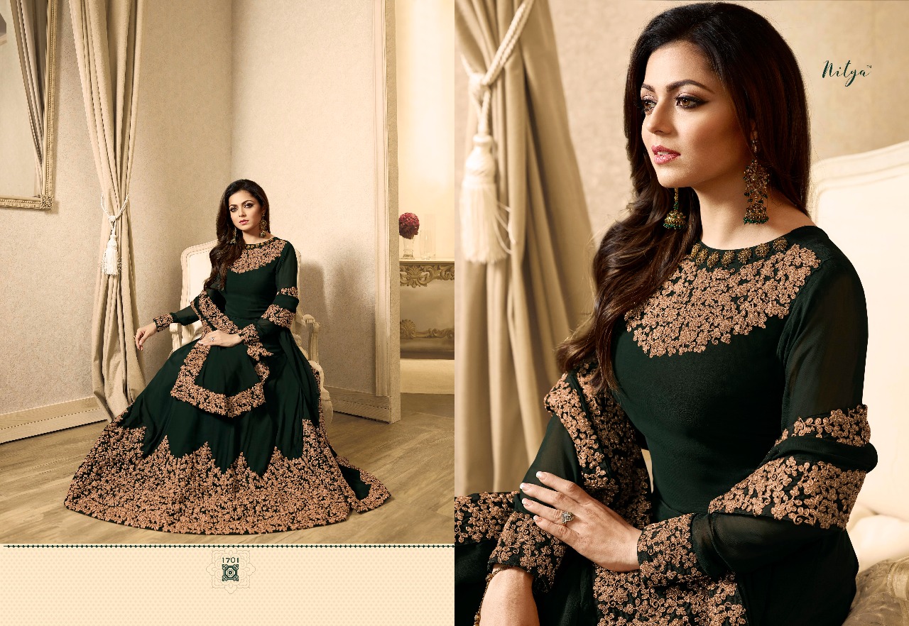 Lt Fabrics Nitya 117 Hit List Bridal Party Wear Suits Collection Wholesale Dealer And Supplier Surat