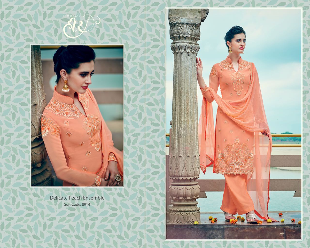 Kimora  Heer 8912 To 8917  Series  Suits  Wholesale