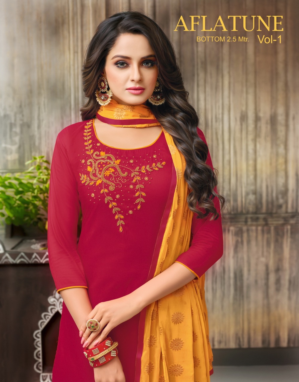 Aflatune Vol 1 Cotton  Handwork Salwaar Kameez Catalog Wholesale Dealer And Supplier Gujarat