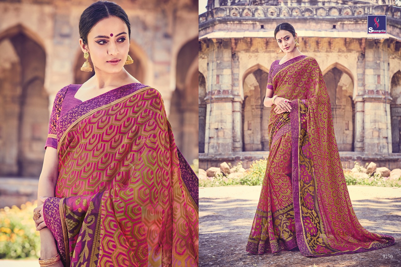 Zoya Brasso Vol 2  Shangrila 3d Weaving Brasso Sarees Wholesale Supplier And Dealer India