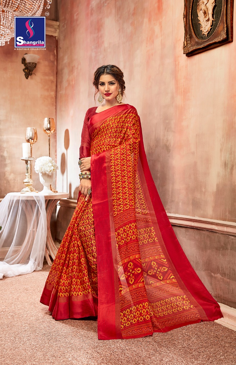 Howrah Silk Vol 2  Shangrila 18 Manipuri Silk  Latest Fancy Prints And Weaving Silk Sattin Sarees Wh...