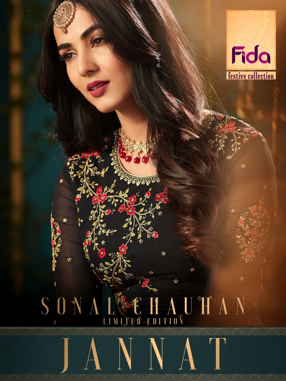 Jannat By Fida Series  1001 To 1006 Designer Party Wear Georgette Suits Wholesale Supplier And Deale...