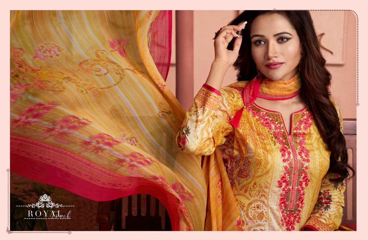 Rang House Vol 3 By Kessi Fabrics Satin Cotton Printed Suits Wholesale Supplier And Dealer Surat