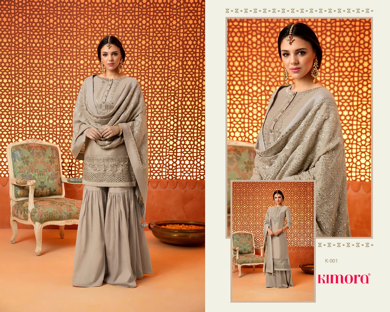 Kimora 1 By Kimora Fashion Silk Embroidered Suits Wholesale Supplier And Dealer Gujarat