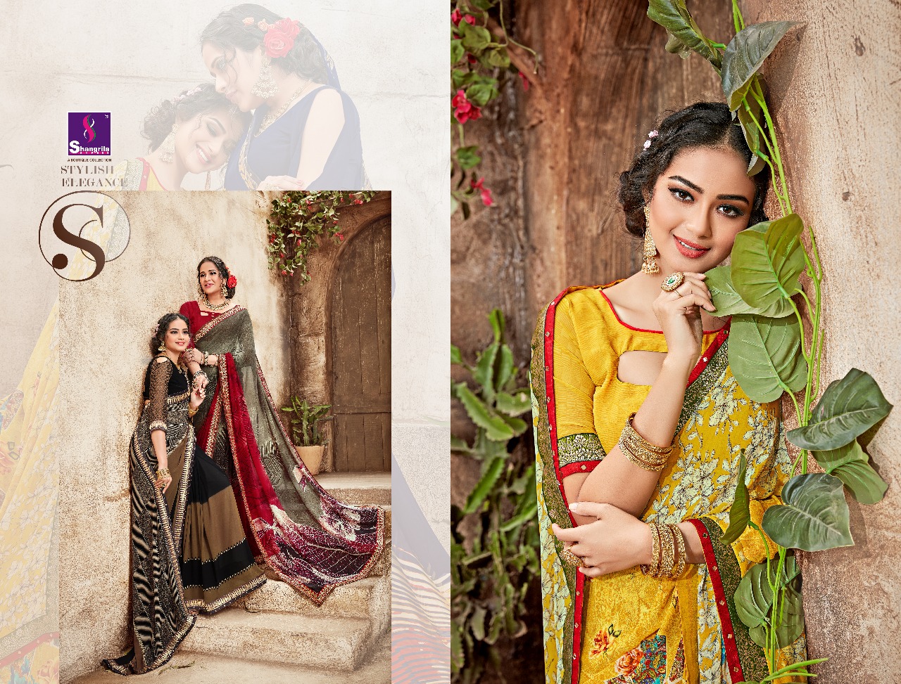 Inox  Vol 3 By   Shangrila Fancy  Georgette Printed Sarees Wholesale Supplier And Dealer Surat