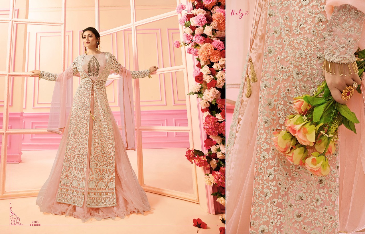 Lt Nitya  122 Series  Awesome Designer Party Wear Suits Catalog Wholesale Supplier And Dealer Gujara...