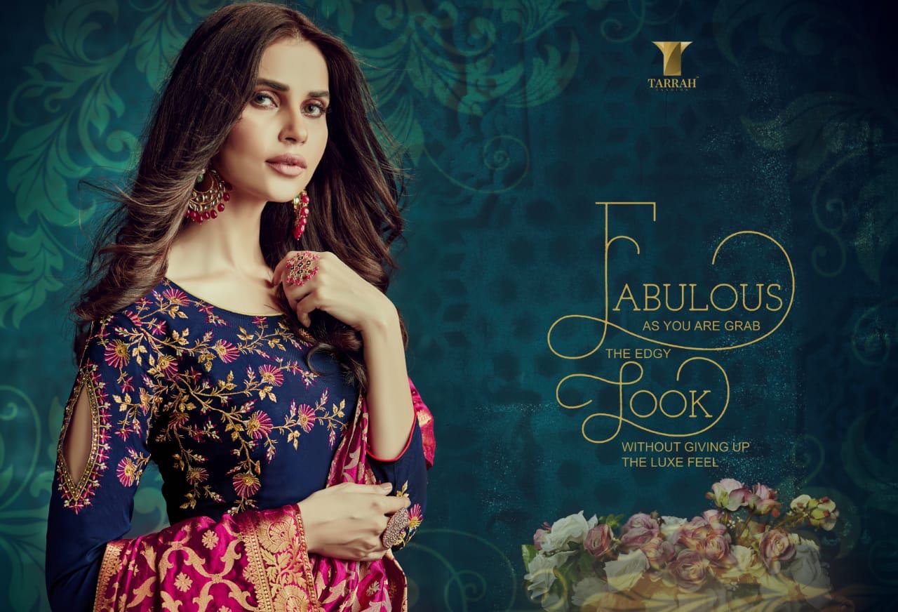 Alinaa Vol 1 By Tarrah Series 1001 To 1008 Ready To Wear Designer Party Wear Gowns Catalog Wholesale...