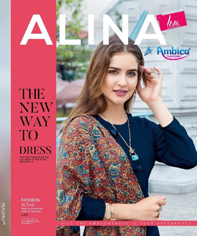 Alina By Ambica Reyon Kurtis With Duppata Catalog Wholesale Supplier And Dealer Gujarat