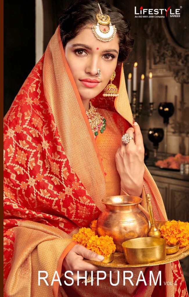 Rashipuram Vol 2 By Lifestyle Weaving Range Occasion Wear Sarees Wholesale Supplier And Dealer India