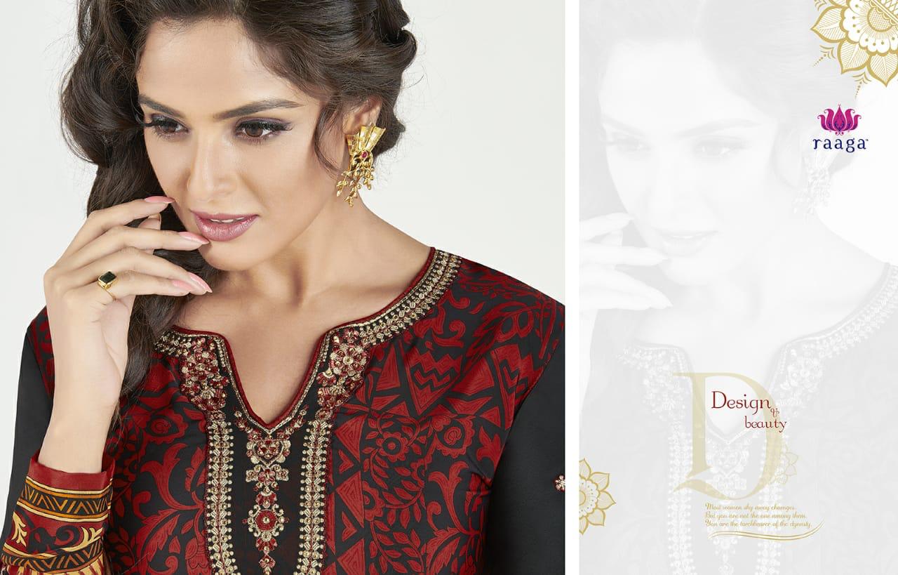 Raaga By Swagat Crepe Desinger Suits Catalog Wholesale Supplier And Dealer Gujarat