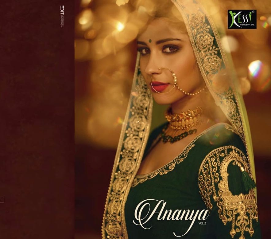 Ananya Vol 2 By Kessi Series 7701 To 7712  Rangoli Silk Embroidered Designer Party Wear Sarees Whole...