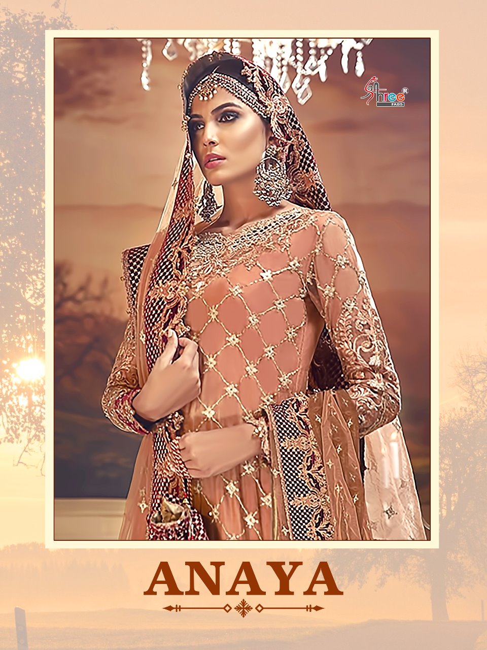 Anaya By Shree Fabs Designer Suit With Heavy Embroidary Series 1901 To 1906 Wholesale Dealer And Sup...