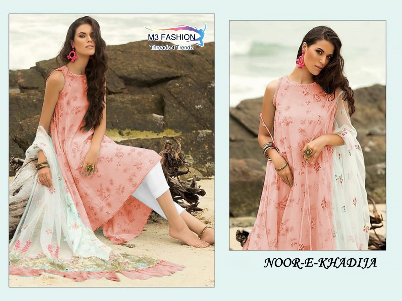 Noor E Khadijatm By M3 Fashion In 4 Designs Whole Dealer And Supplier Surat