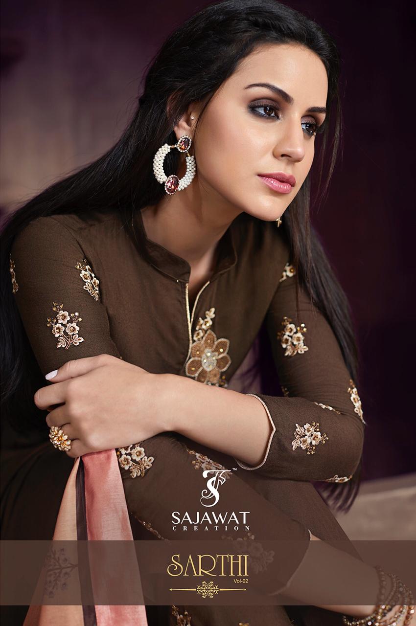 Sarthi Vol. 2 By Sajawat Designer Pure Maslin Suit Series 511 To 516 Wholesale Dealer And Supplier S...
