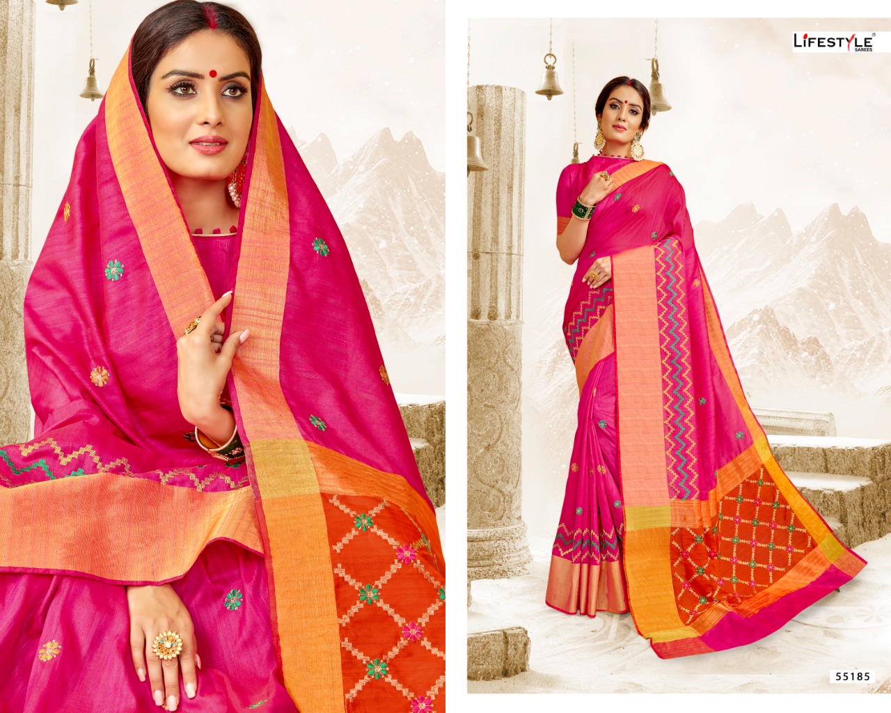 Garba Silk By Lifestyle Silk Desinger Occasion Wear Sarees Wholesale Supplier And Manufacturer Surat