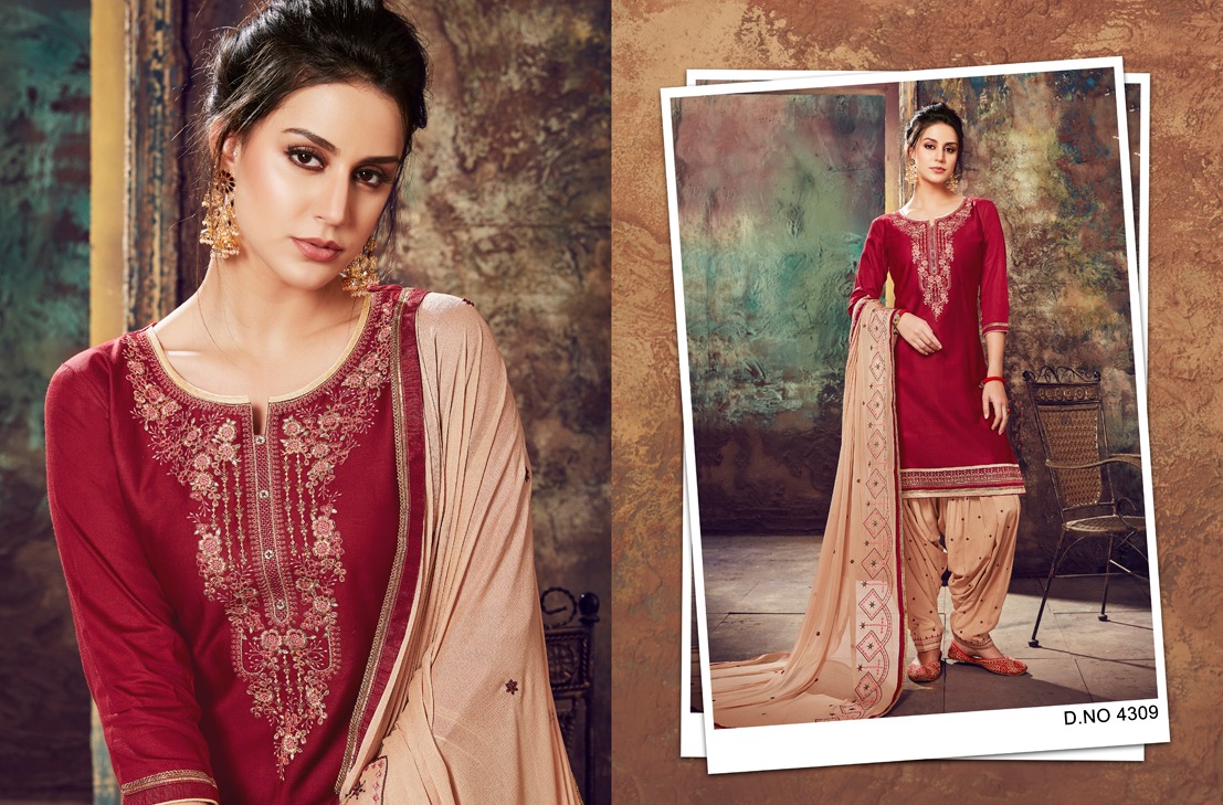 Patiala House Vol 65 By Kessi Fabrics Glance Cotton Patiala Suits Wholesale Supplier And Dealer Guja...