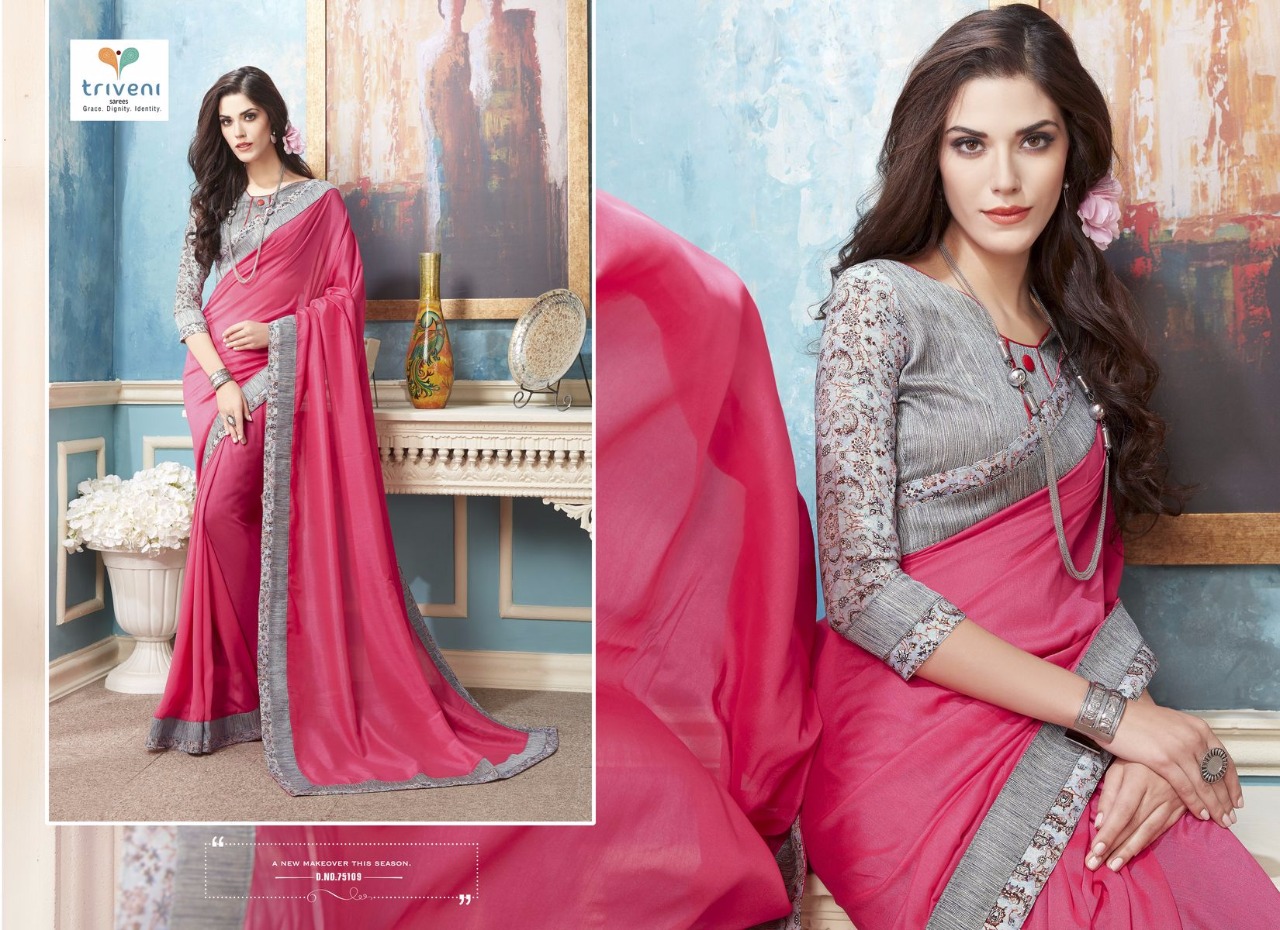 Graceful By Triveni Casual Wear  Sarees Wholesale Supplier And Dealer Gujarat