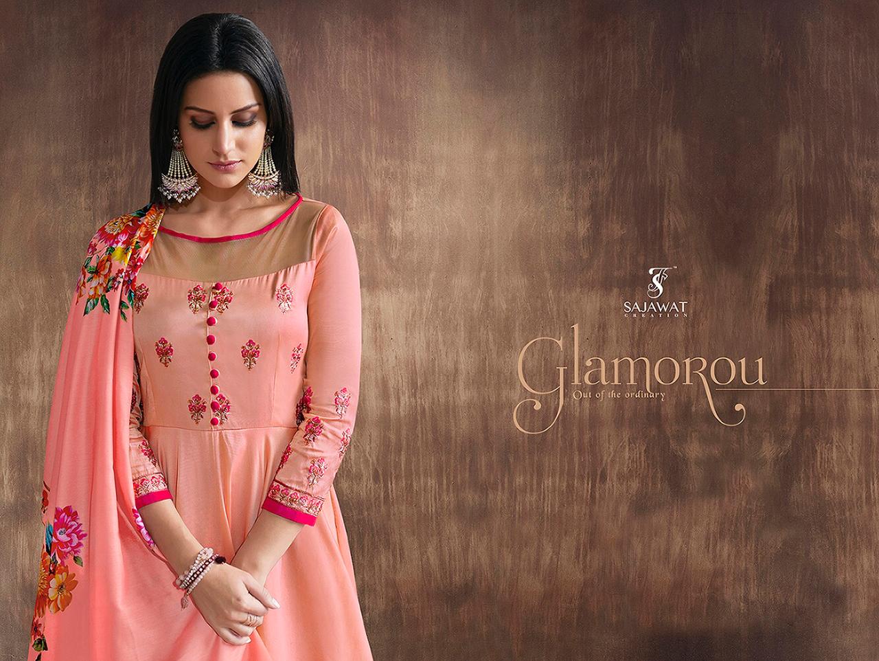 Bride Festival Collection Sajawat Creation 5 Design Top Bottam Dupatta