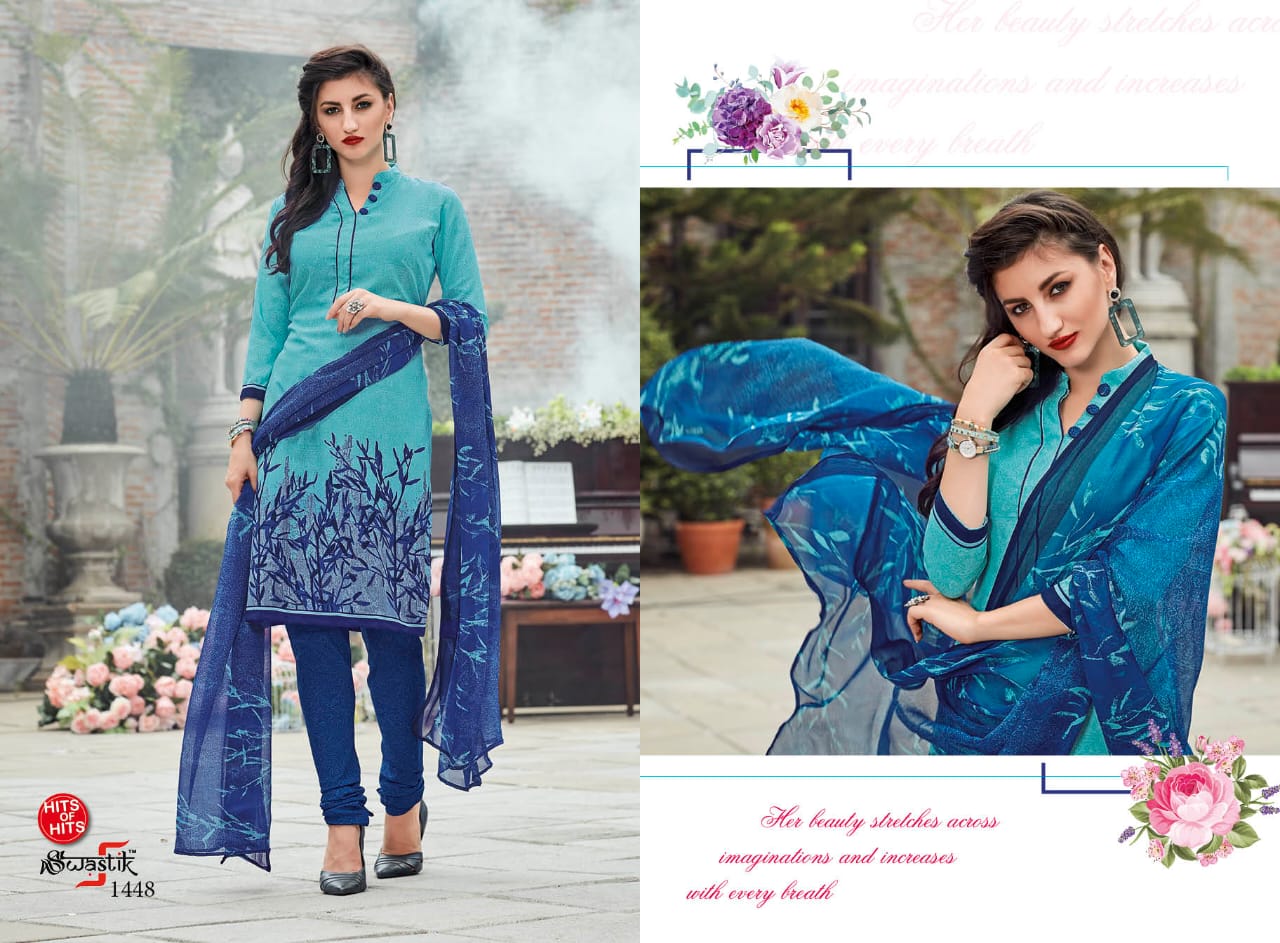 Swastik Vol 38 By Anmol Tex American Crape Printed Suit Catalog Wholesale Supplier And Dealer India