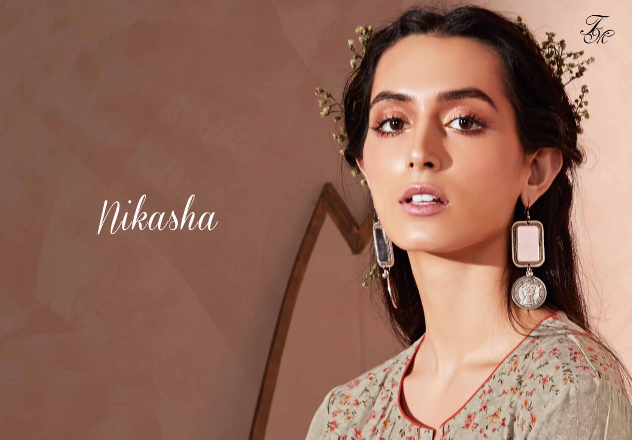 Nikasha By T And M Cotton Silk Desinger Party Wear Suits Wholesale Supplier And Dealer Gujarat