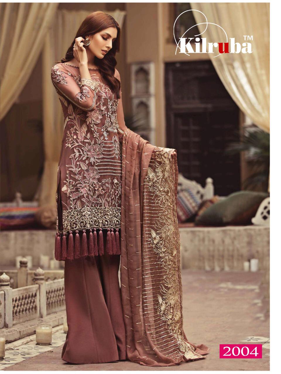 Jannat Luxury Art By Kilruba Georgette Top With Santoon Dupptta And Bottam