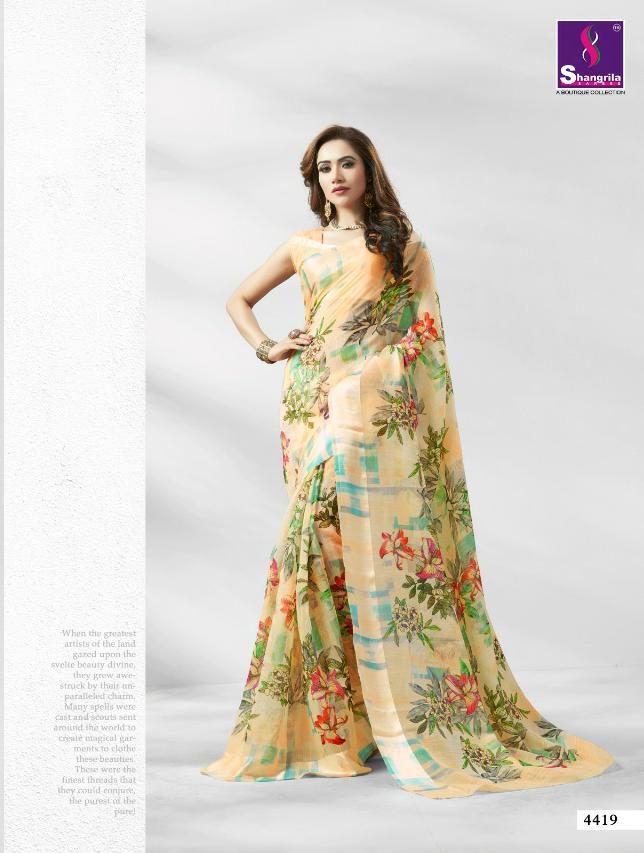 Kanchana Cotton Vol 11 By Shangrila Linen Cottom Sarres Supplier Nd Wholesaler Surat