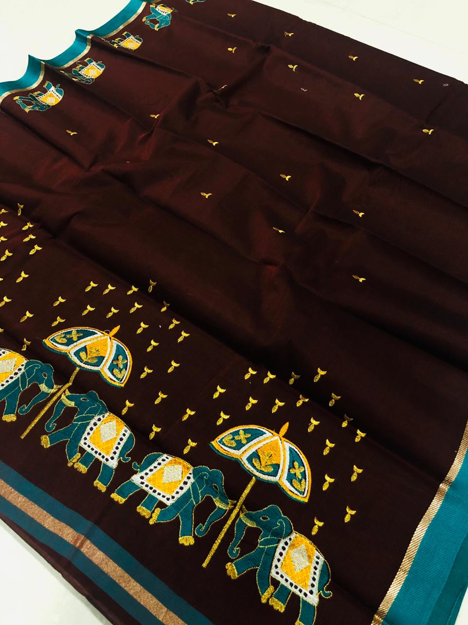 Twinsland By Redolence Pure Cotton  Sarees Wholesale Supplier And Dealer Gujarat