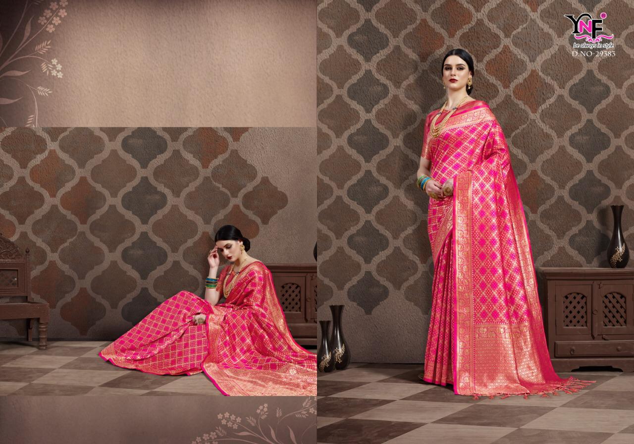Titan Vol 2 By Ynf Banarasi Silk Designer Occasion Wear Sarees Wholesale Supplier And Dealer Gujarat
