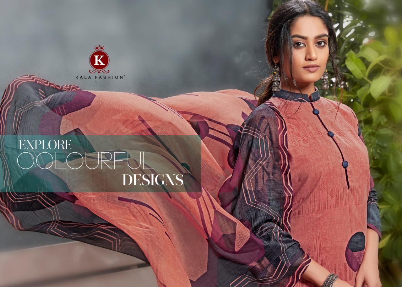 Masti By Kala Fashion Series 8001 To 8006 Cambric Cotton Printed Suits Summer Collection Wholesale S...