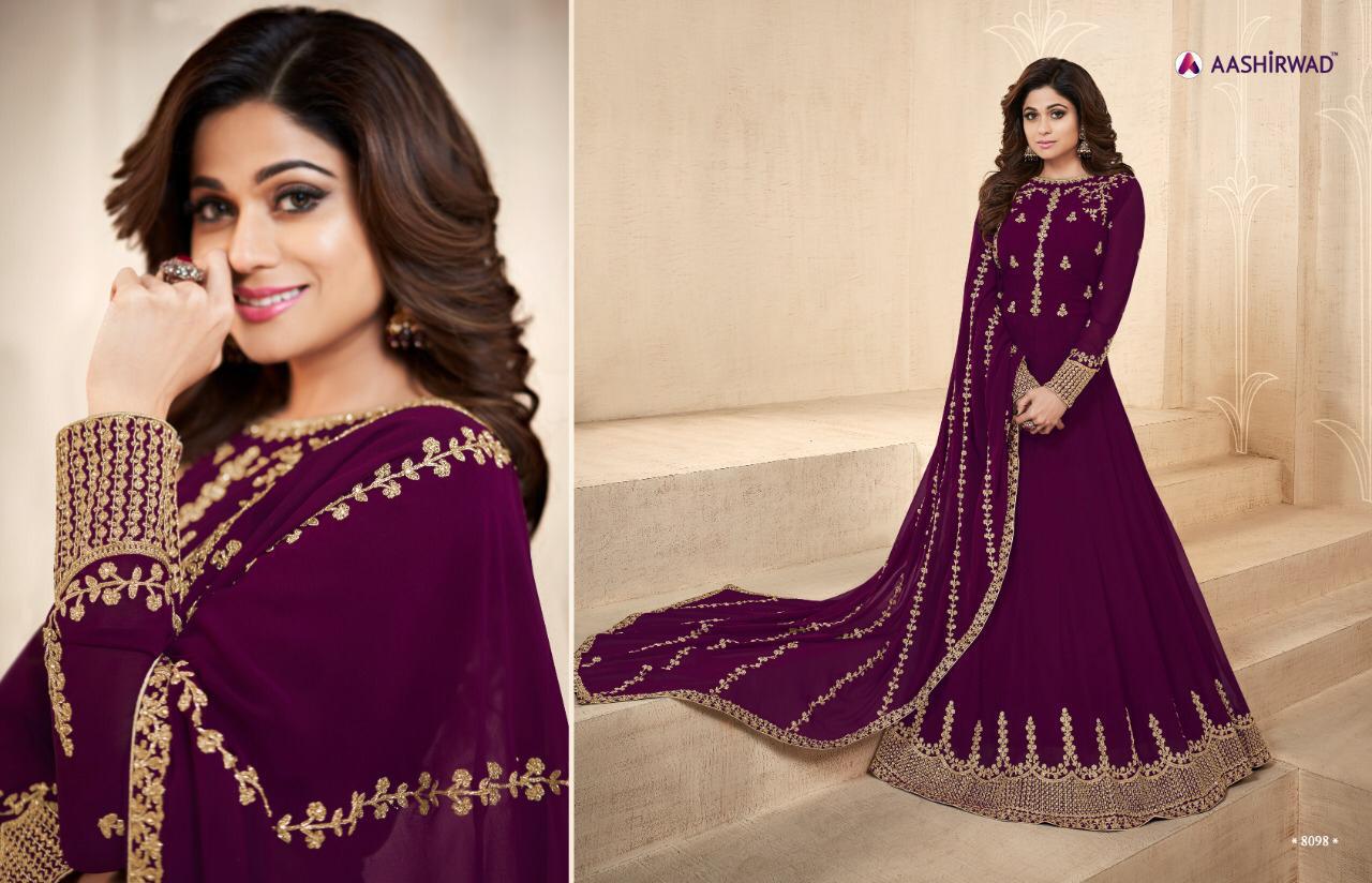 Ashirwad Pankh 02 Georgette Designer Party Wear Suits Wholesale Supplier Surat