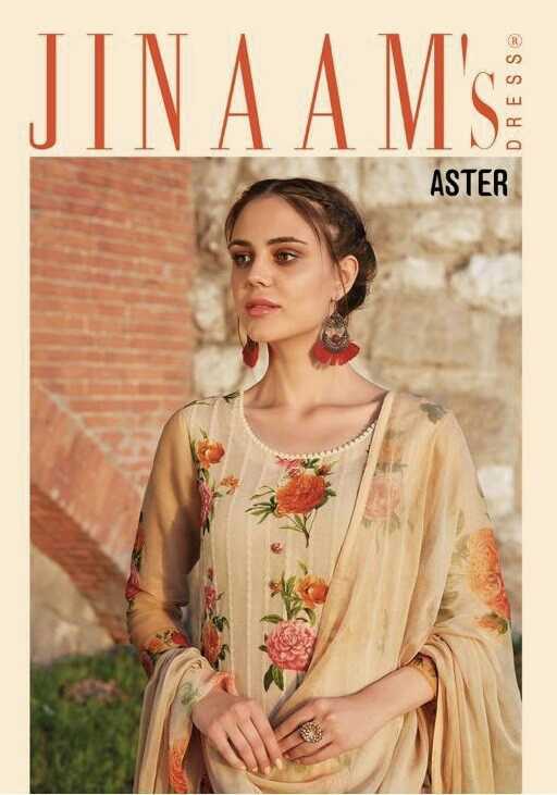 Jinaam Aster Cotton Printed Designer Party Wear Suits Wholesale Supplier India