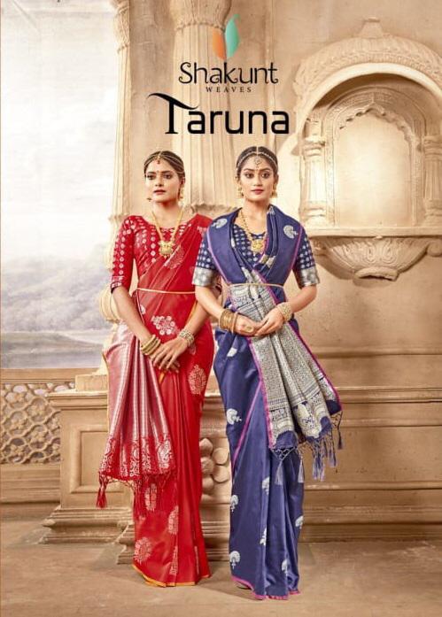 Taruna By Shakunt Silk Silver Zari Sarees Wholesale Supplier And Dealer Gujarat