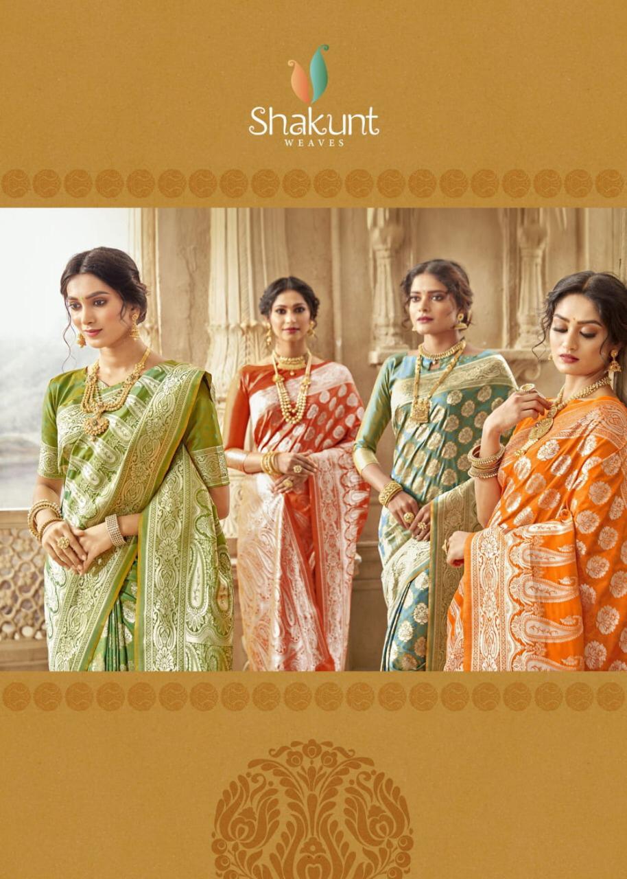 Uttara By Shakunt Silk Weaving Sarees Wholesale Supplier Surat