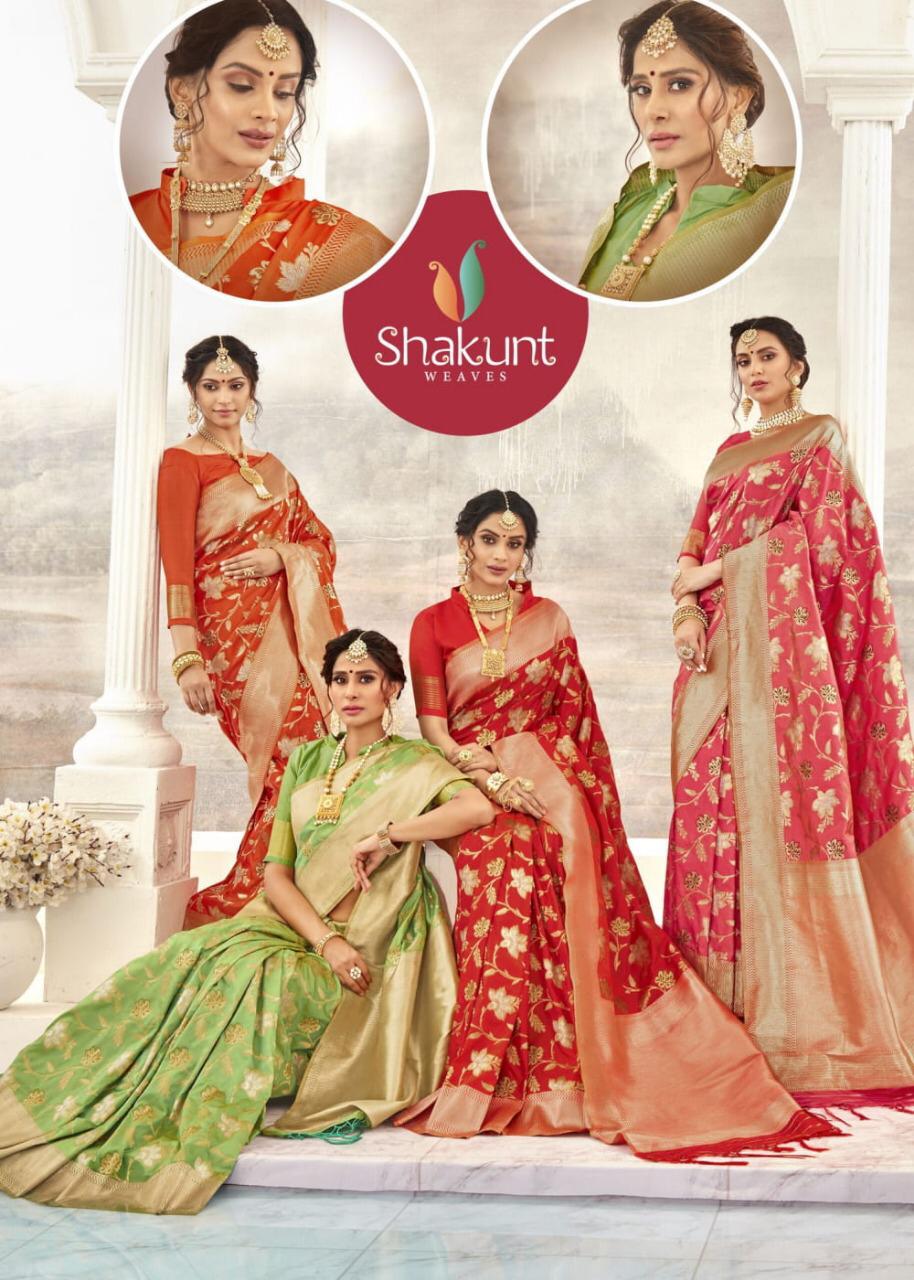 Shaurya By Shakunt Silk Designer Occasion Wear Sarees Wholesale Supplier Gujarat