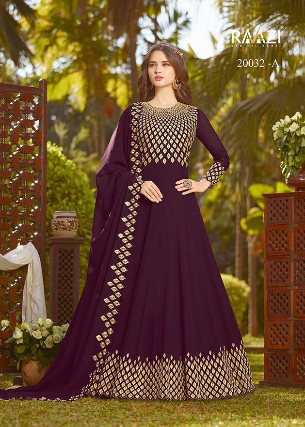 Rama Colours 20032 By Rama Fashion Georgette Party Wear Suits Wholesale Exporter Gujarat
