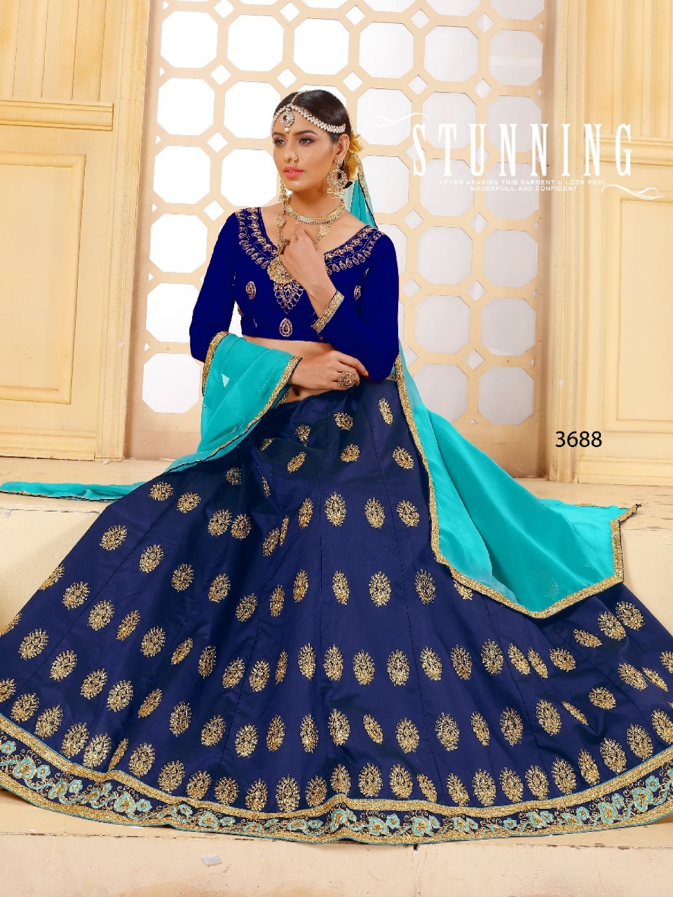 Sequence By Sanskar Style Series 3684 To 3692 Silk Designer Wedding Wear Lehngas Wholesale Supplier ...