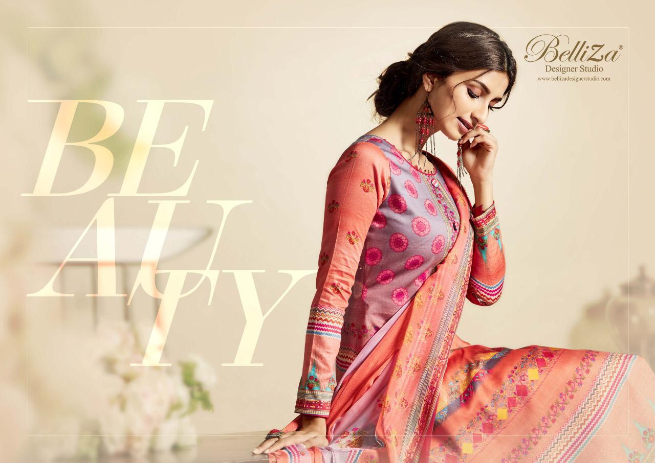 Amora  Exclusive Summer Collection Vol 30 By Belliza Designer Studio Jam Silk Printed Suits Wholesal...