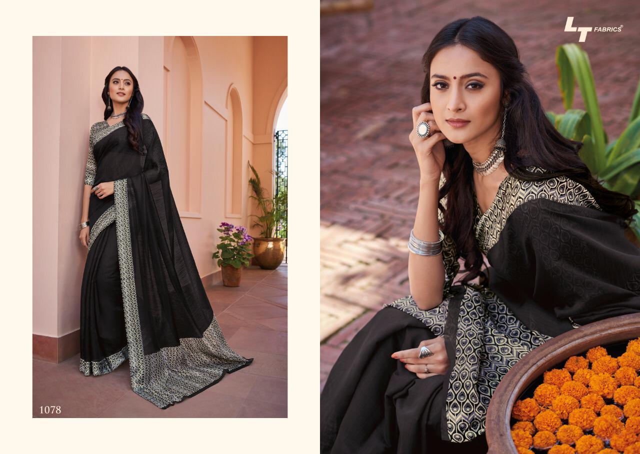 Glory By Lt Georgette Printed Sarees Wholesale Supplier Gujarat