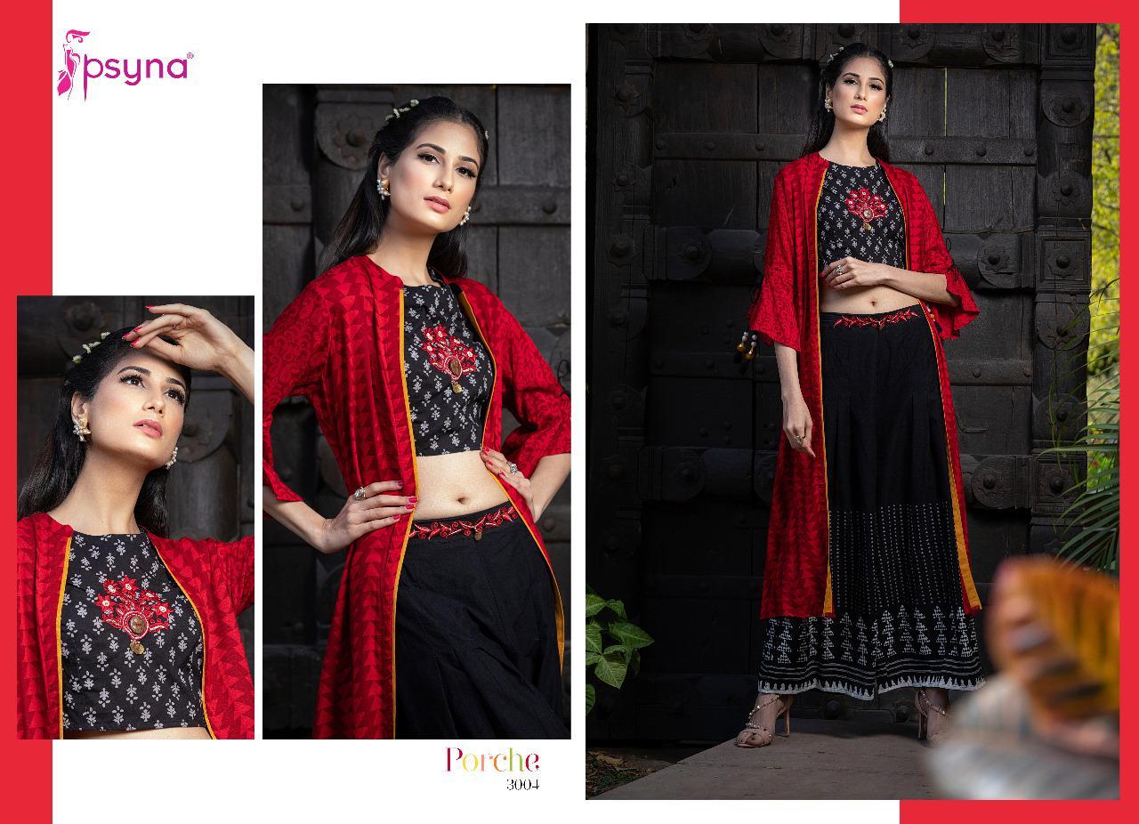 Porche By Psyna Shurg With Different Bottom Collection Wholesale Supplier Gujarat