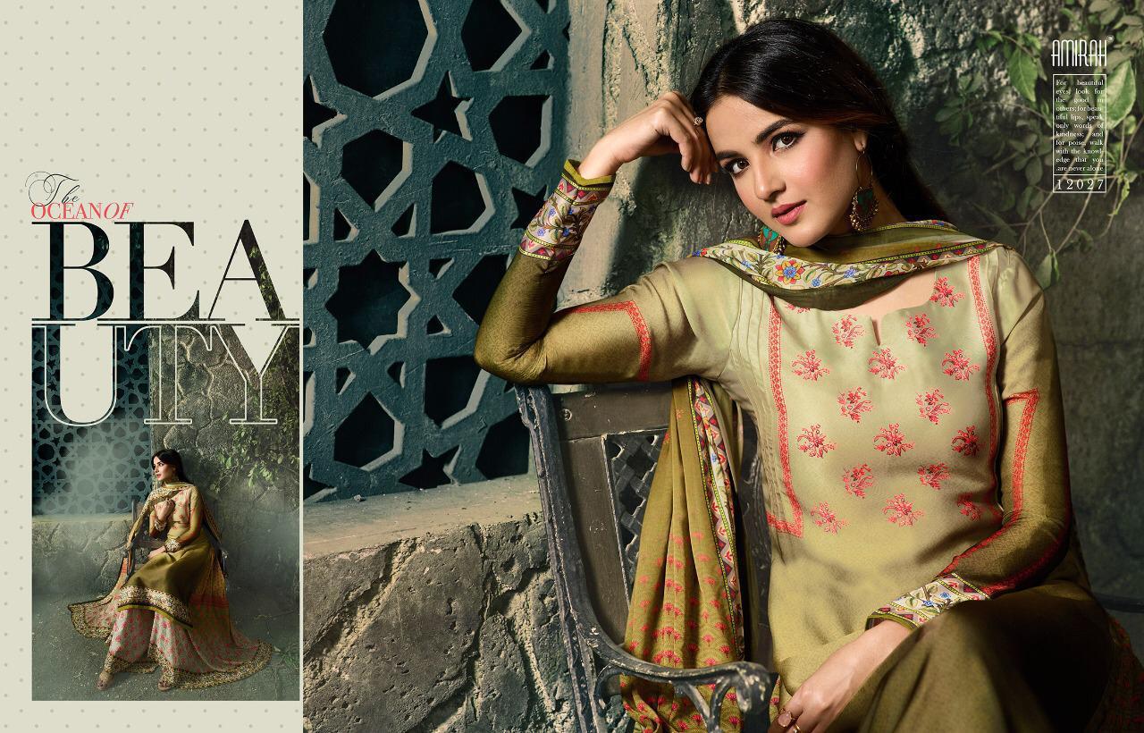 Amirah Vol 25 Series 12021 To 12028 Fantastic Designer Suits Collection Wholesale Supplier Gujarat
