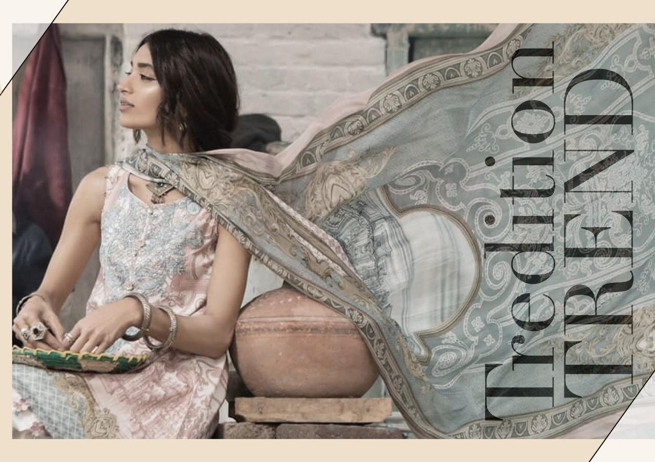 M Print By Sharadhha Designer Cotton Printed Embroidered Suits Wholesale Supplier India