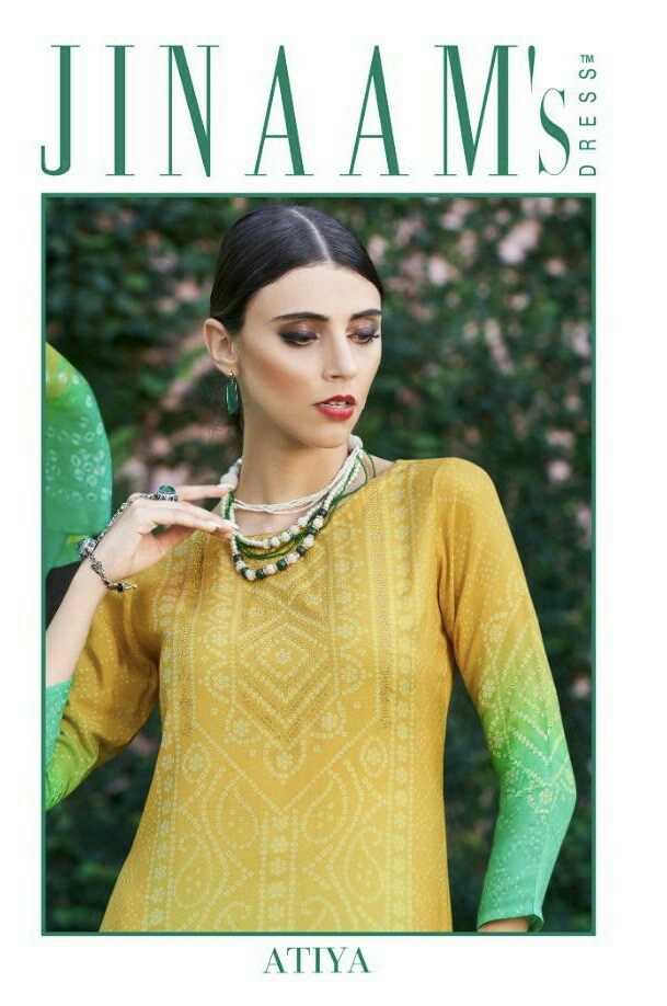 Atiya Adorn Vol 2 Collection By Jinaam Cotton Printed Suits Wholesale Dealer Surat