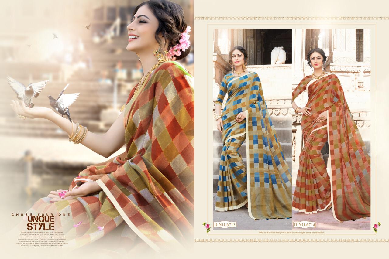 Ashmita 2 By Silk Villa Chanderi Cotton Sarees Wholesale Supplier And Dealer Surat