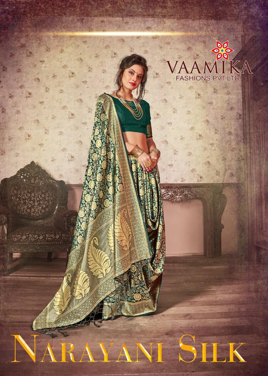 Narayani Silk By Vaamika Silk Weaving Sarees Wholesale Supplier And Dealer Surat