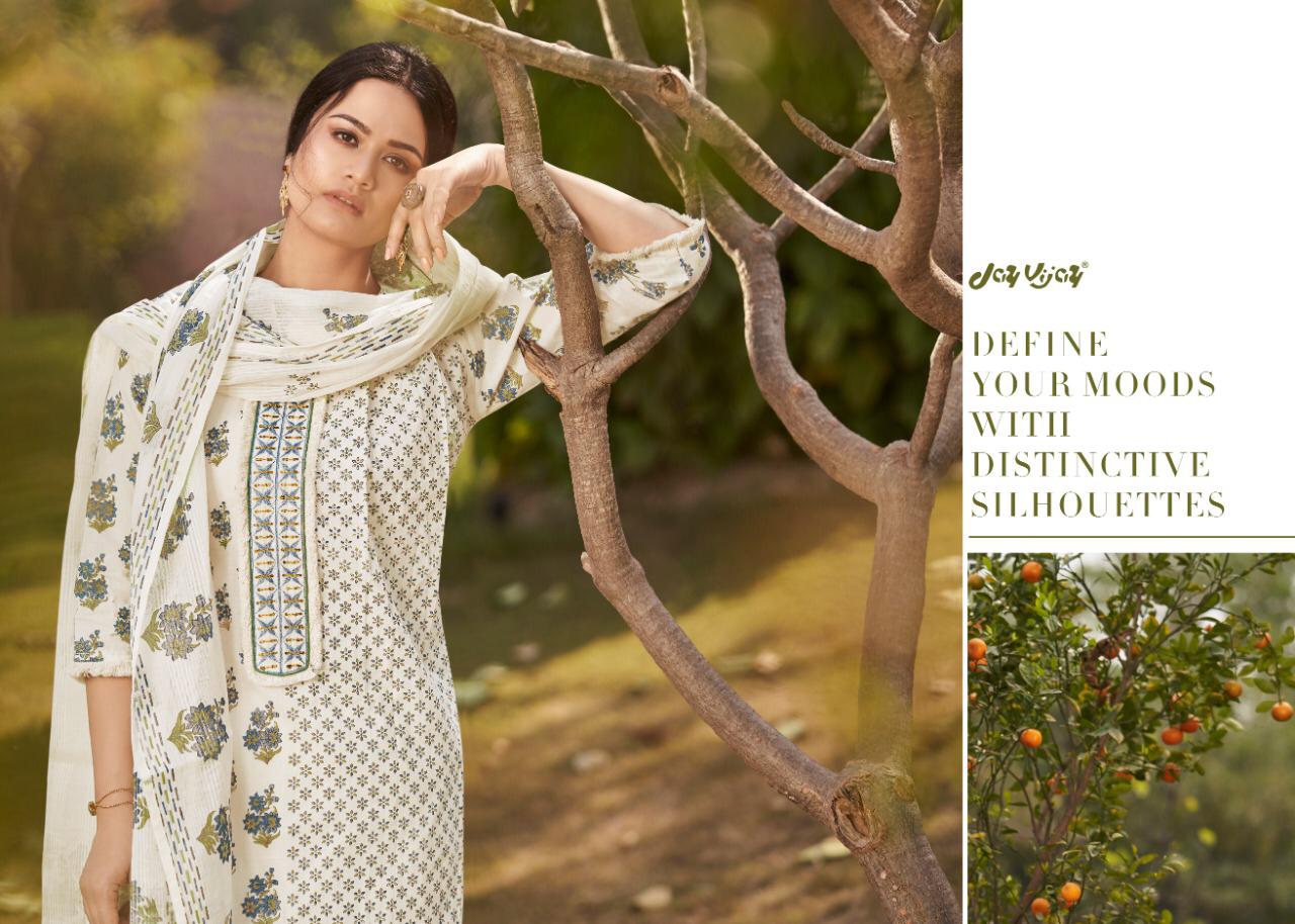 Blaze 2 K 19 By Jay Vijay Series 4501 To 4611 Cotton Jaquard Suits Wholesale Supplier And Dealer Sur...