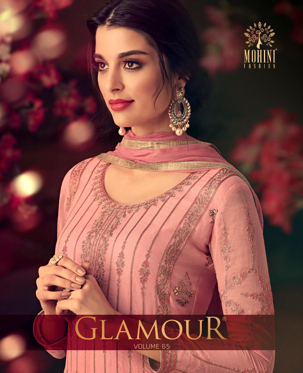 Glamour 65 By Mohini Fashion Series 65001 To 65006 Georgette Worked Suits Wholesale Supplier Gujarat
