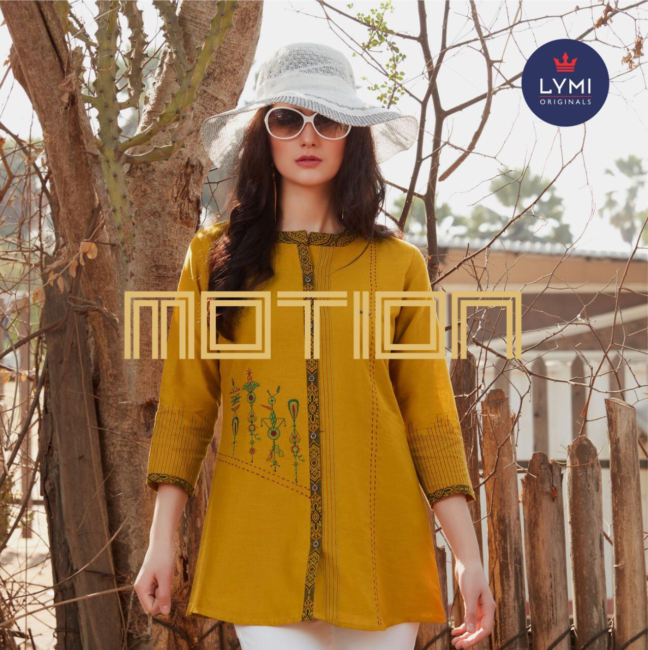 Motion By Lymi Cotton Flex Embroidered Tops Wholesale Supplier And Dealer Surat