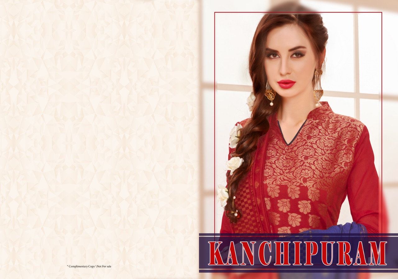 Kanchipuram By Navkar Banarasi Jaquard Suits Wholesale Supplier Gujarat